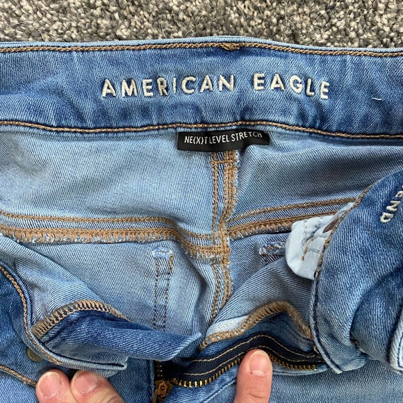 American Eagle Low Waist Boot Cut Jeans - Picture 7 of 8